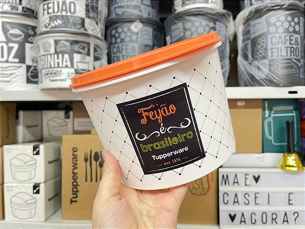Tupper Caixa Feijão Bistrô 2 Kg / 2,4 L