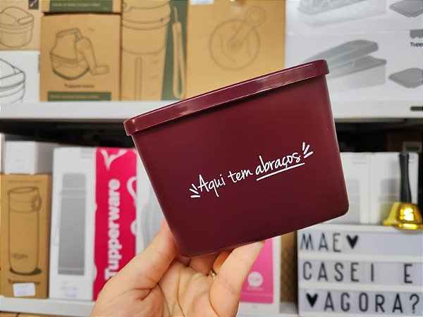 Jeitoso 800 ml Aqui tem Abraços - Marsala