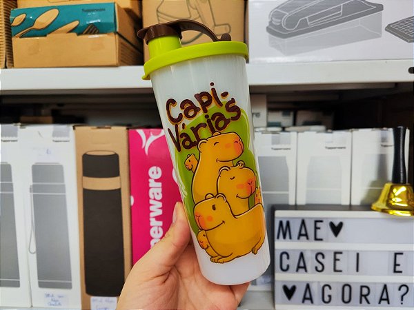 Copo com Bico 470 ml Capivaras