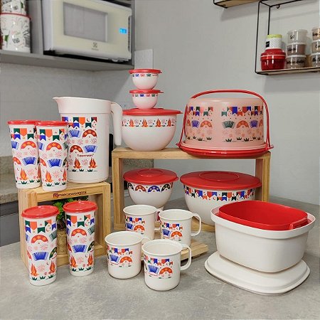Kit 16 Peças Sabor de Arraiá