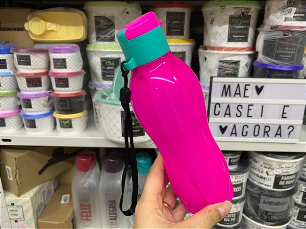 Eco Tupper Plus 500 ml Rosa Neon Paradise