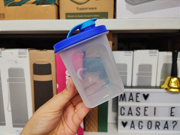 Tupper Slim 350ml Azul