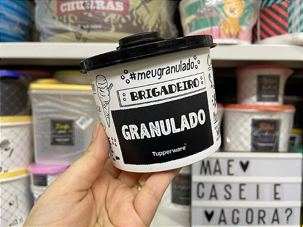 Tupper Redondinha Granulado PB 500 ml