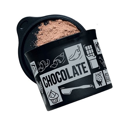 Tupper Caixa Redondinha Chocolate Pop Box 500 ml