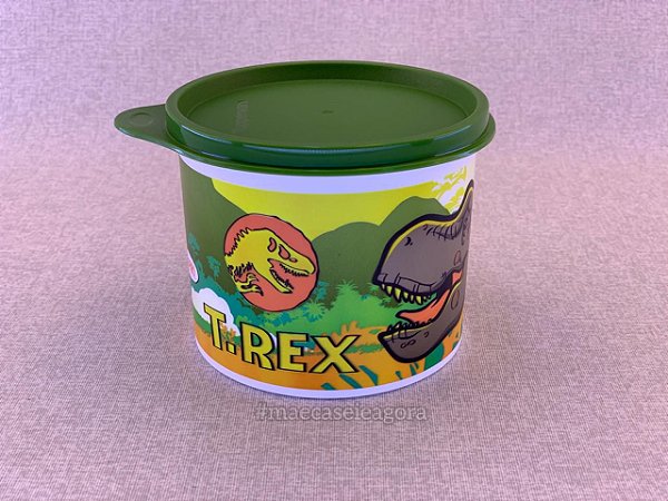 Tupper Redondinha 500 ml Jurassic World