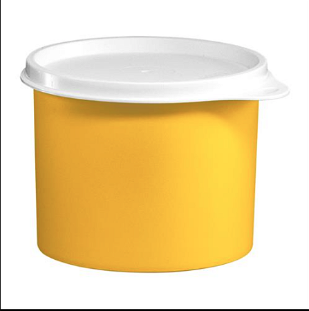 Tupper Redondinha 500 ml Amarela