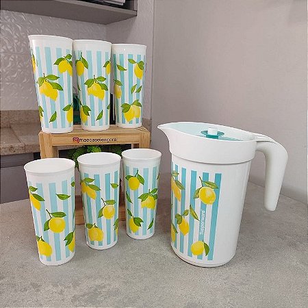 Kit 7 Peças Limão Siciliano