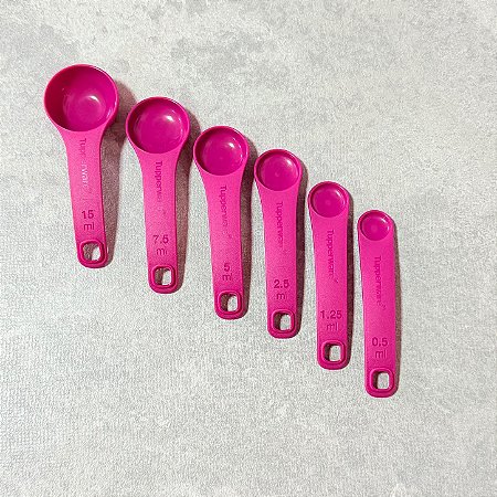 Colheres Medidoras Geração 2 Roxa