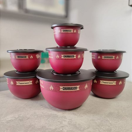 Kit 7 Peças Murano Sabor na Brasa