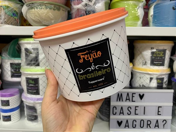 Tupper Caixa Feijão Bistrô 1,5 kg / 1,7 l