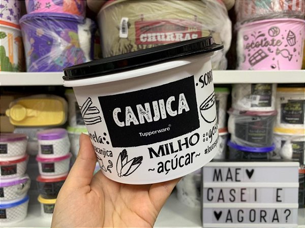 Tupper Caixa Canjica PB 800 g / 1,1 L