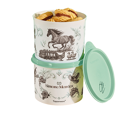 Tupper Redondinha Simone Mendes - Retorno às Origens 500 ml