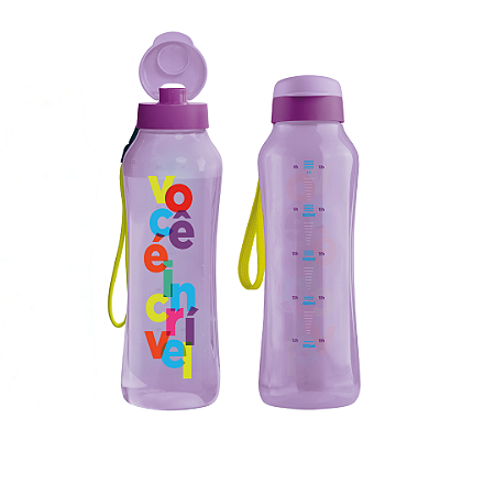 Garrafa Aquavibe 1,2 Litros Você é Incrível