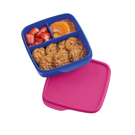 Basic Line com Divisórias 550 ml Pink e Azul