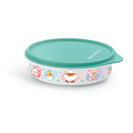 Tupper Pratinho 500 ml Fazendinha