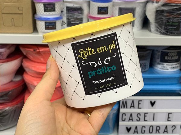 Tupper Redondinha Leite em Pó Bistrô 500 ml