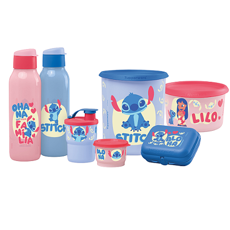 Kit 7 Peças Stitch Ohana