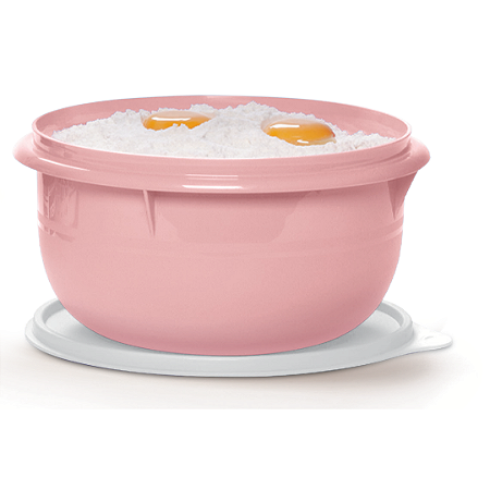 Batedeira 3,2 Litros Rosa Quartzo e Tampa Branca