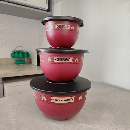 Kit 3 Peças Murano Sabor na Brasa