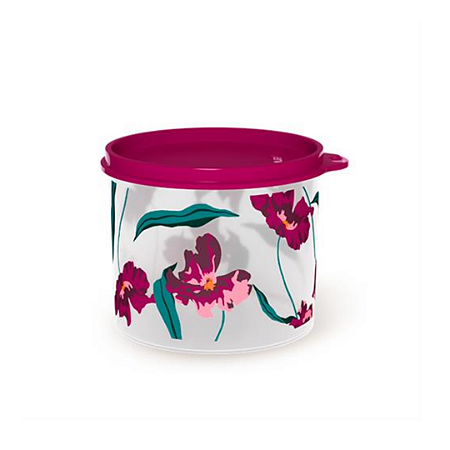 Tupper Redondinha 500 ml Florescer
