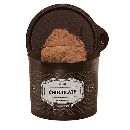 Tupper Redondinha Chocolate Essences 500 ml / 390 g