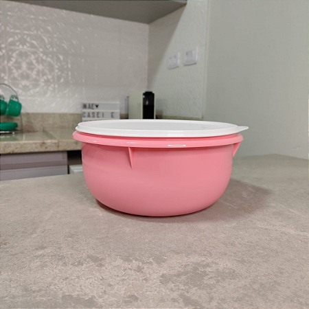 Batedeira 3,2 Litros Rosa Quartzo e Tampa Branca