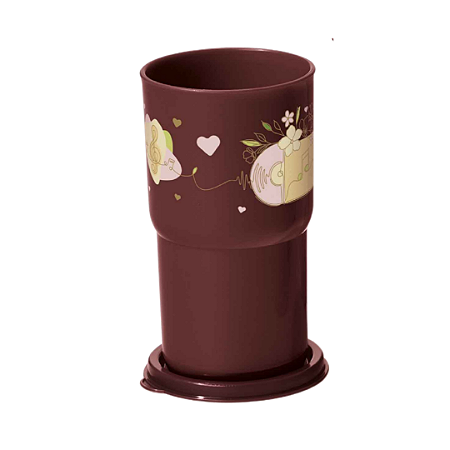 Copo Colors com Tampa 350 ml Simone Mendes - No Ritmo do Coração