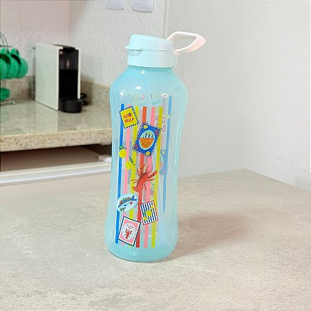 Garrafa Aquavibe com Canudo Flexível 2 Litros Dolce Vita