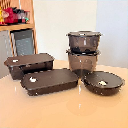 Kit 5 Peças Cristalwave Black
