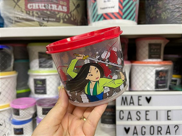 Tupper Redondinha 500 ml Mulan