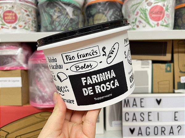 Tupper Caixa Farinha de Rosca PB 1,1 Litros