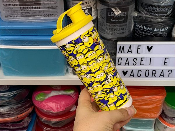 Copo com Bico 470 ml Minions