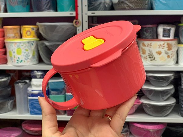 Caneca Cristalwave Redonda 470ml Coral