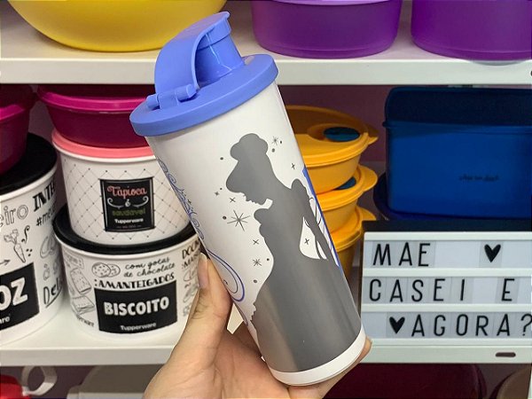 Copo com Bico 470 ml Cinderela