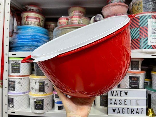Jumbo Criativa 14 Litros Vermelho