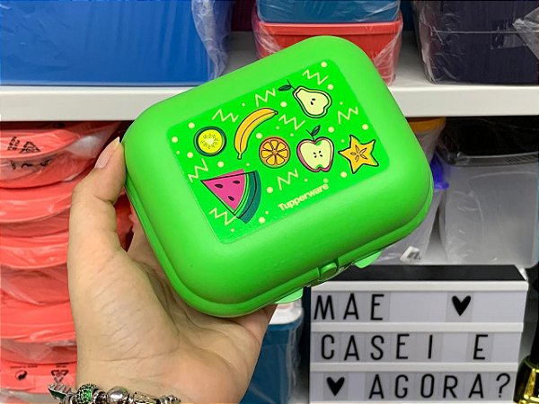 Tupper Snack Médio Salada de Frutas