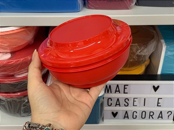 Tigela Actualité 650ml Vermelha