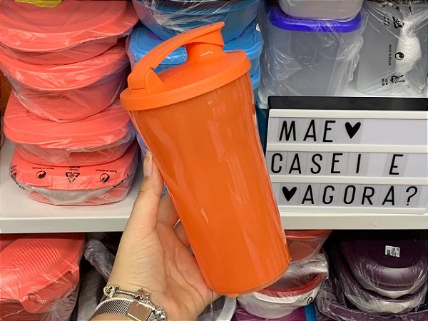 Copo com Bico Ilúmina Laranja 800ml