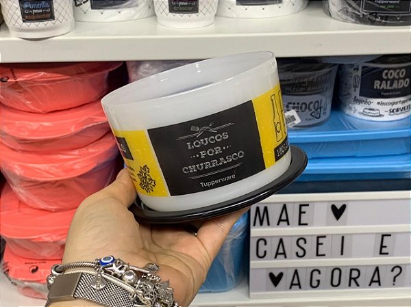Mini Instantânea Slim 575 ml Loucos por Churrasco