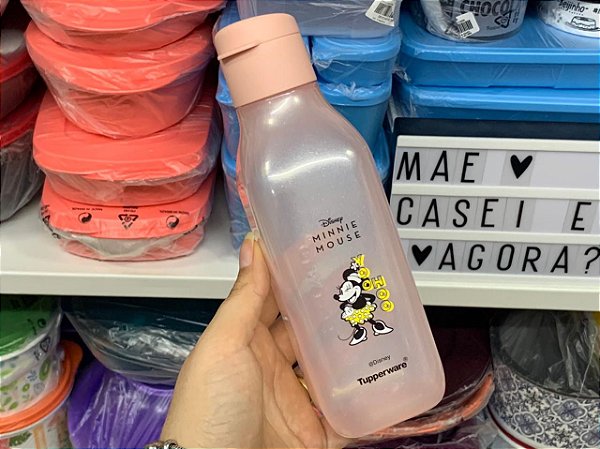 Eco Tupper Quadrada 500 ml Minnie Retrô