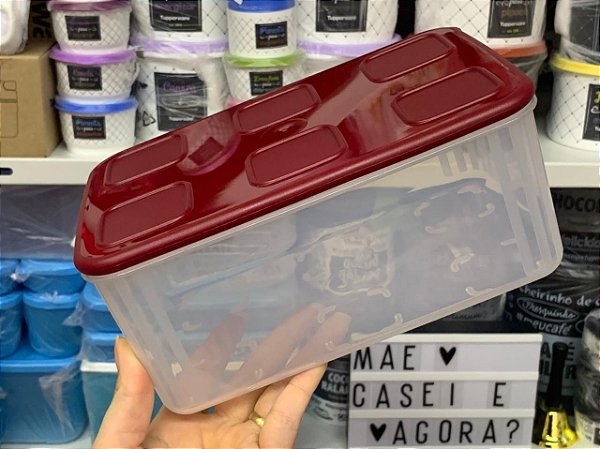 Tupperfresh Retangular Baixo 2,5 L