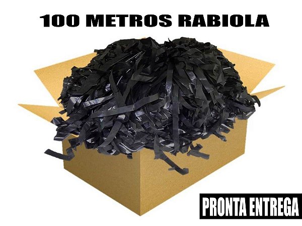 RABIOLA PRONTA PRETA PCT COM 100 METROS
