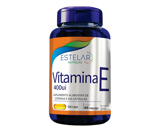 Vitamina E - 60 cápsulas