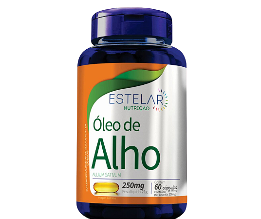 Óleo de Alho - 60 cápsulas