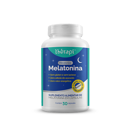 Melatonina Cápsulas - 30 caps - Melatonize THÉRAPI