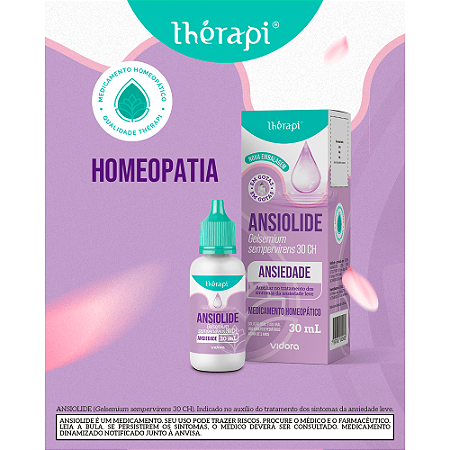 Medicamento Homeopático -  Ansiolide THÉRAPI