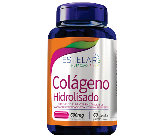 Colágeno Hidrolisado - 60 cápsulas