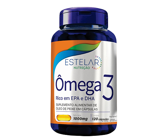 Ômega 3 1g - 120 cápsulas