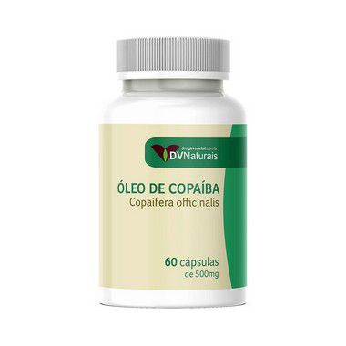 DV Óleo de Copaíba (Copaifera officinalis) 500mg 60 Cápsulas