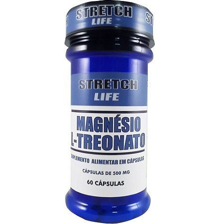 Magnésio L-Treonato STRETCH 500mg 60 Cápsulas
